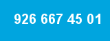 926 667 45 01